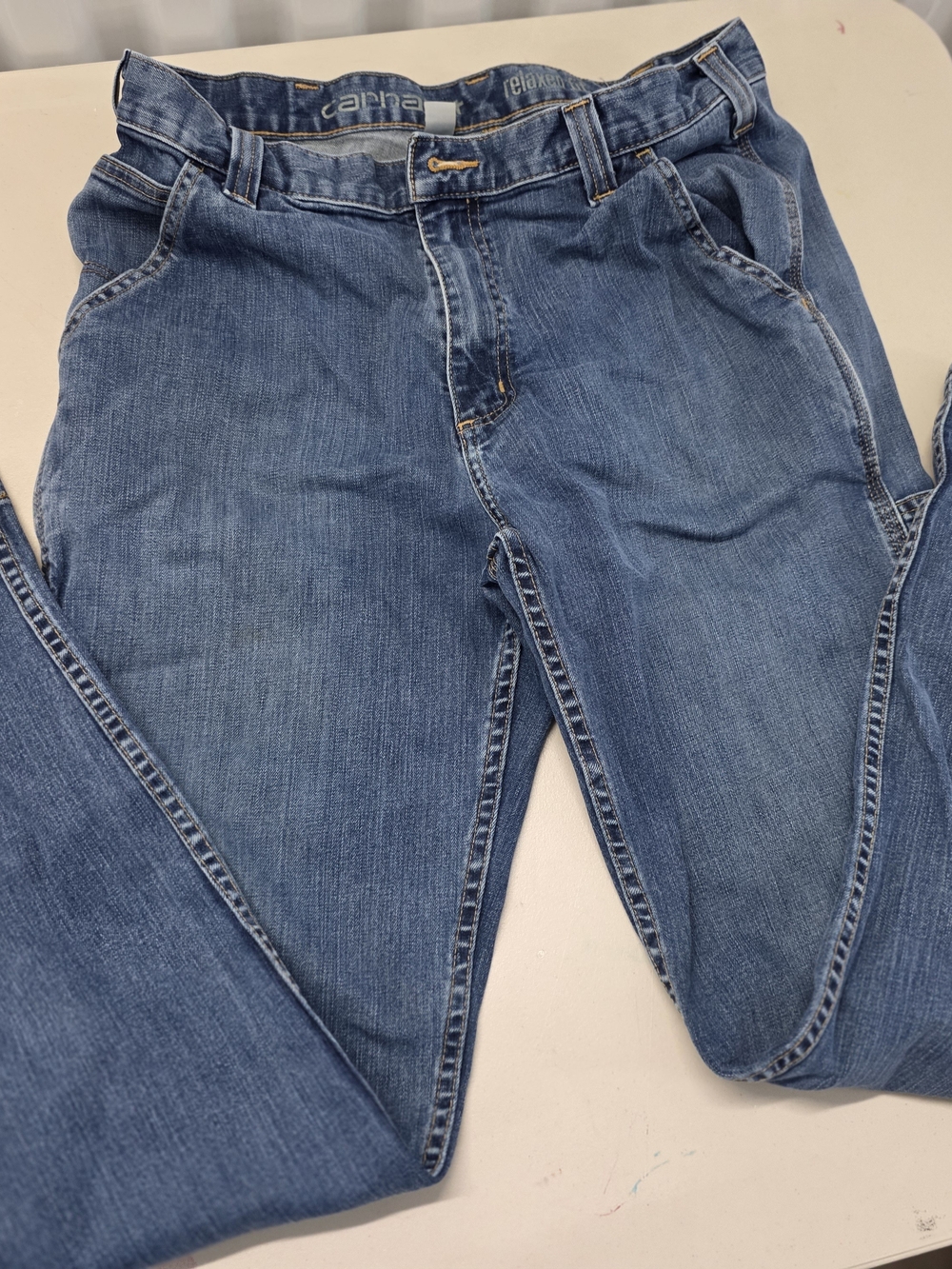 Carhartt Carpenter Relaxed Fit Jeans Men's Size 34x32